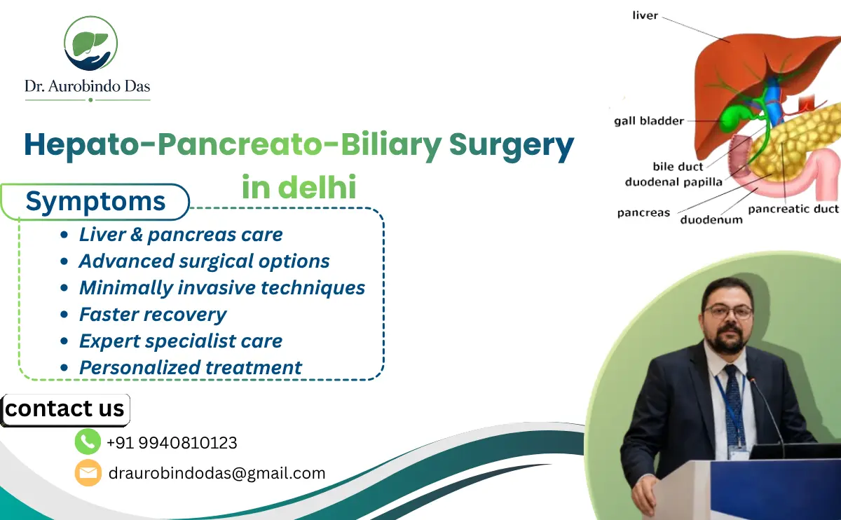 HPB (Hepato-Pancreato-Biliary) Surgery in delhi